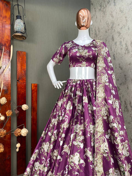 Printed bridal lehenga designs 2022 with price