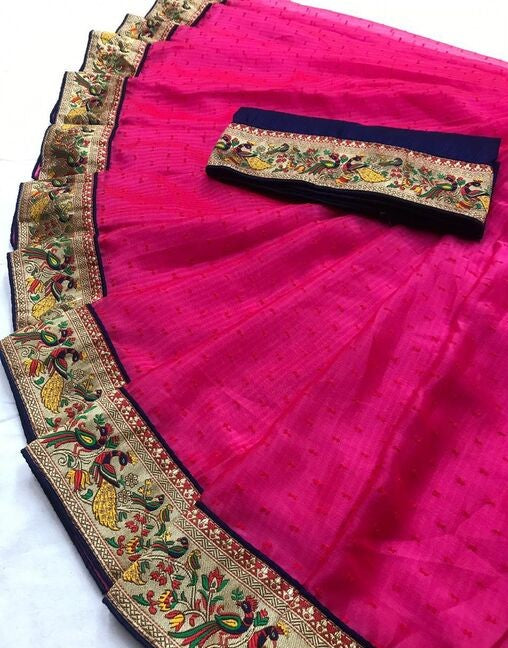 Designer Art Silk Saree For women